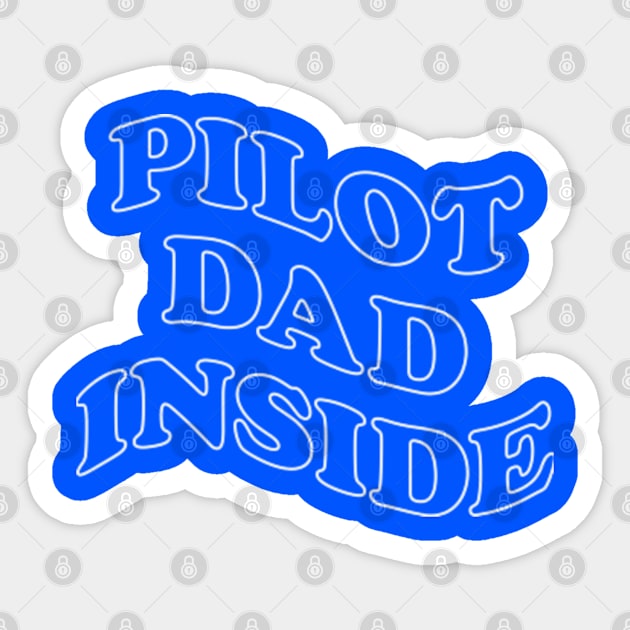 Pilto Dad Tee Gift Sticker by Joker Dads Tee